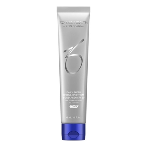 ZO SKIN HEALTH - DAILY SHEER BROAD-SPECTRUM 50 WATER RESISTANT (KEM CHỐNG NẮNG PHỔ RỘNG 45ml)