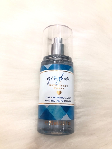 BATH & BODY WORKS - BODY SPRAY GINGHAM (XỊT TOÀN THÂN 75ml)