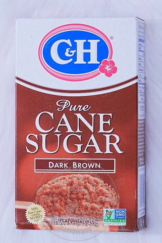 C&H - Pure Cane Sugar (Đường Nâu 453g)