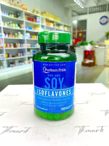 Puritan’s Pride - Soy Isoflavones (Hỗ Trợ Nội Tiết Tố Nữ 120 Viên)