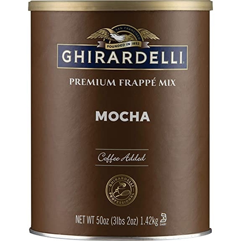 GHIRARDELLI - PREMIUM FRAPPE MIX MOCHA (Cà Phê MOCHA 1.42KG)