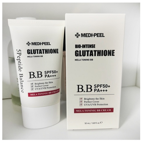 MEDI-FEEL - BIO-INTENSE GLUTATHIONE B.B SPF 50+ PA+++ (KEM CHỐNG NẮNG SPF 50+ 50ml)