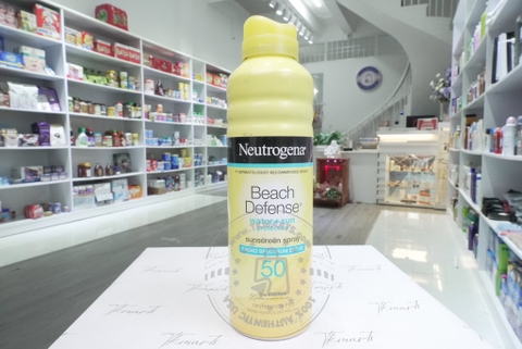NEUTROGENA - BEACH DEFENSE 50+ (XỊT CHỐNG NẮNG BIỂN 50+)