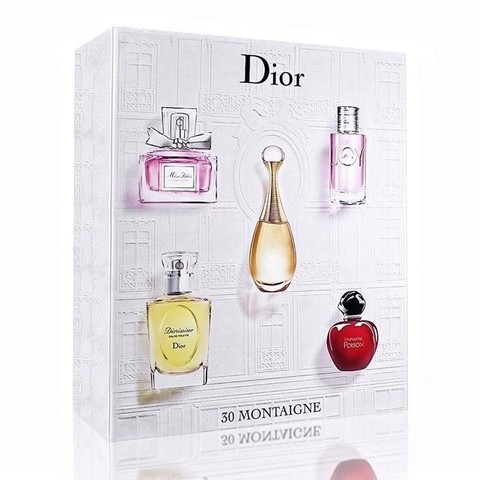 DIOR - 30 MONTAIGNE (GIFT SET EDT 2x7,5ml, EDP 2x5ml)