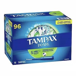 TAMPAX - PEARL TAMPONS (BĂNG VỆ SINH DẠNG ỐNG 96 ỐNG)