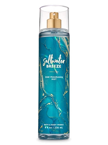 BATH & BODY WORKS - BODY SPRAY SALTWATER BREEZE (XỊT TOÀN THÂN 236ml)