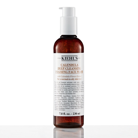KIEHL’S - CALENDULA DEEP CLEANSING FOAMING FACE WASH (SỮA RỬA MẶT HOA CÚC 230ml)