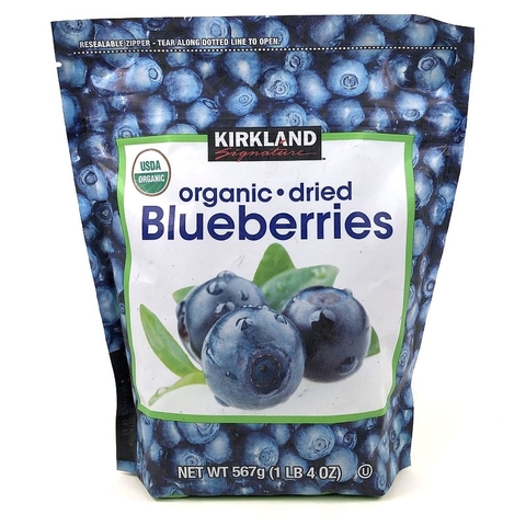 KIRKLAND - BLUEBERRIES (VIỆT QUẤT SẤY KHÔ 567G)