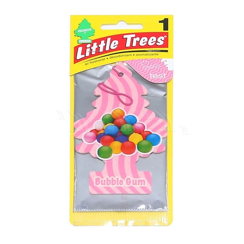 LITTLE TREES - BUBBLE GUM (THÔNG THƠM HƯƠNG KẸO BONG BÓNG)