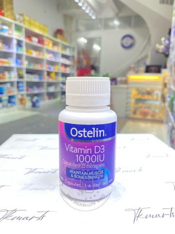 Ostelin - Vitamin D3 1000IU (Vitamin D 130 Viên)