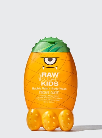 RAW SUGAR KID -  (Sữa Tắm GỘI - XẢ - Hương Cam Dứa 354ml)