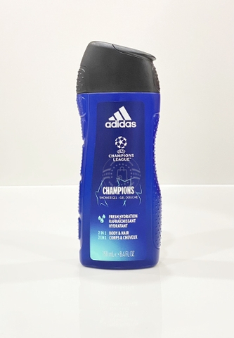 ADIDAS - SHOWER GEL CHAMPIONS (SỮA TẮM 2IN1 250ml)