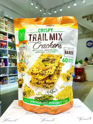 Crispy - Trail Mix (Bánh Hạt Mix 232g)