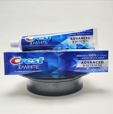 CREST - 3D WHITE ADVANCED WHITENING (KEM ĐÁNH RĂNG CREST 147G)