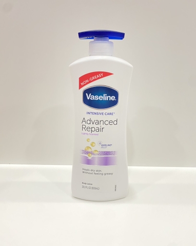 Vaseline - Advanced Repair (Dưỡng Thể Cãi Thiện Khô Da 600ml)