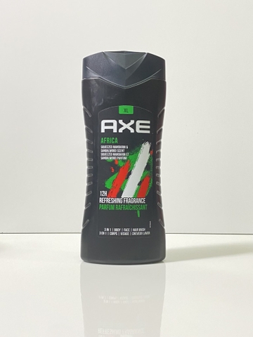 AXE - AFRICA 12H REFRESHING FRAGRANCE (SỮA TẮM NAM 3IN1 400ml)