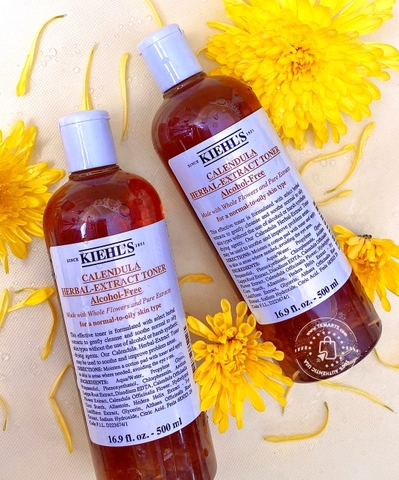 KIEHL’S - Calendula Herbal - Extract Toner Alcohol-Free (Toner Hoa Cúc 500ml)