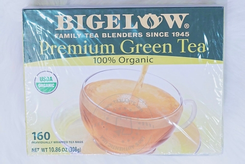 BIGELOW - Premium Green Tea (Trà Xanh Túi Lọc 160 Gói)