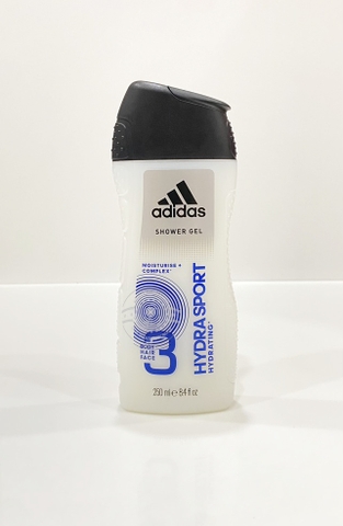ADIDAS - SHOWER GEL HYDRA SPORT HYDRATING (SỮA TẮM 3IN1 250ml)