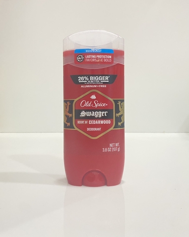 OLD SPICE - SWAGER SCENT OF CEDARWOOD (LĂN KHỬI MÙI 107G)