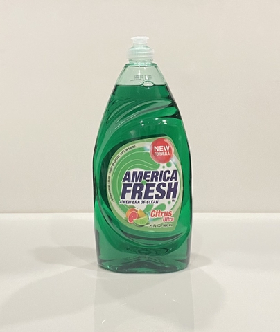 AMERICA FRESH CLEAN - A NEW ERA OF CLEAN CITRUS ULTRA (NƯỚC RỬA CHÉN 860ml)