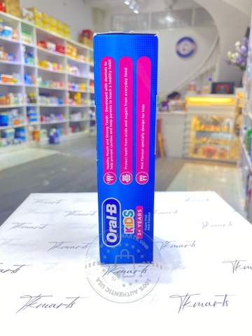 ORAL-B - Kids 3 Years (Kem Đánh Răng Bé 3 Tuổi)