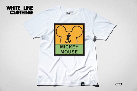 WHITE LINE CLOTHING - MICKEY MOUSE (ÁO THUN TRẮNG MÃ 14)