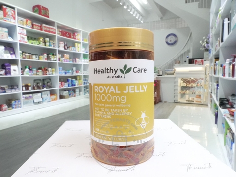 Healthy Care - Royal Jelly 1000MG (Sữa Ong Chúa 365 Viên)