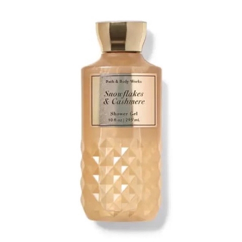 BATH & BODY WORKS - SNOWFLAKES & CASHMERE SHOWER GEL (SỮA TẮM 295ml)