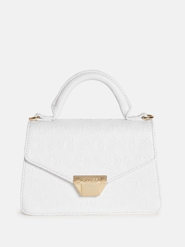 GUESS - DX23172 WHITE LOGO (TÚI GUESS TRẮNG)