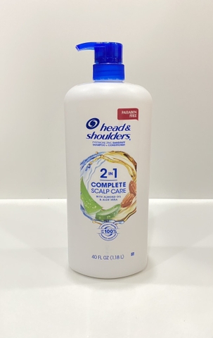 HEAD&SHOULDER - 2IN1 COMPLETE SCALP CARE (GỘI XẢ 2IN1 1.18L)