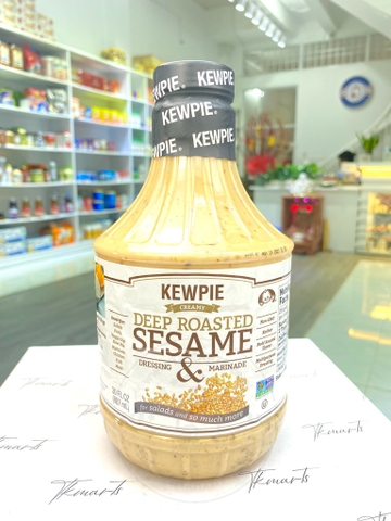 KEWPIE - DEEP ROASTED SESAME (SỐT MÈ SALAD 887ml)