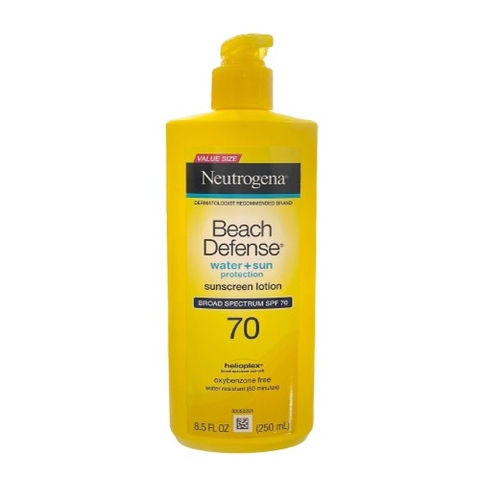 Neutrogena - Beach Defense Water + Sun (Dưỡng Thể Chống Nắng SPF 70)
