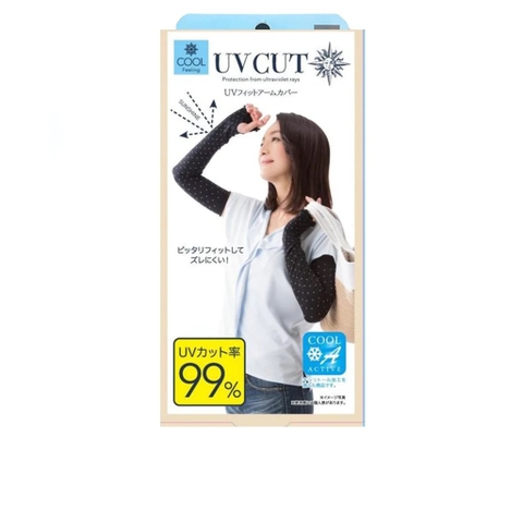 UV CUT - PROTECTION FROM ULTRAVIOLET RAYS (BAO TAY CHỐNG TIA UV ĐEN CHẤM BI)