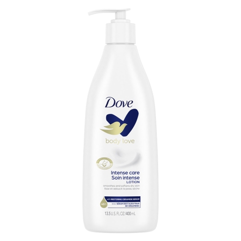 DOVE - BODY LOVE INTENSE CARE SOIN INTENSE LOTION ( Dưỡng Thể  400ml)