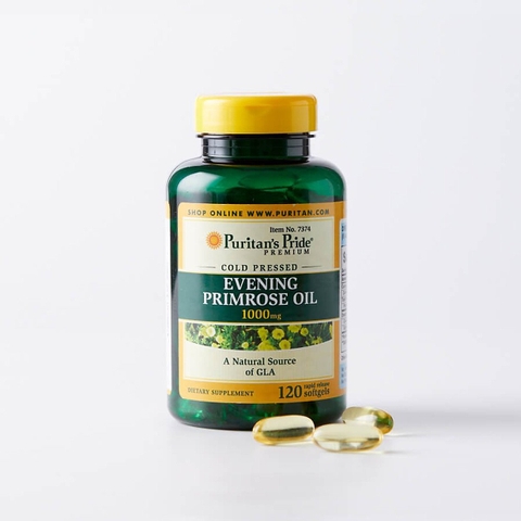 PURITAN'S PRIDE - EVENING PRIMROSE OIL (TINH DẦU HOA ANH THẢO MỸ 120 VIÊN)