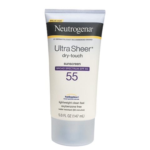 NEUTROGENA - ULTRA SHEER SPF 55 (KEM CHỐNG NẮNG 55 147ml)