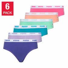 PUMA - GIRL’S BIKINI (SET 6 Quần Lót Bé Gái XS 4-5)