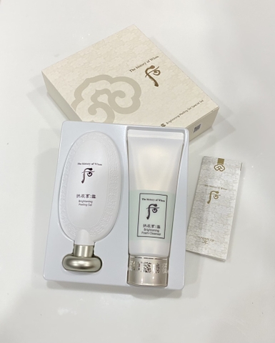 THE HISTORY OF WHOO - BRIGHTENING PEELING GEL SPECIAL SET