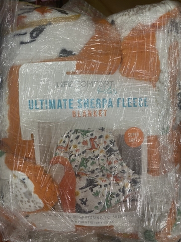 LIFE COMFORT - Ultimate Sherpa Fleece (Mền 101cm x 127cm)
