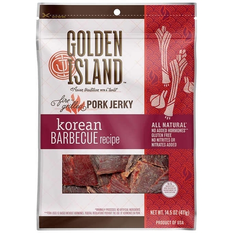 GOLDEN ISLAND - PORK JERKY (KHÔ HEO 411G)