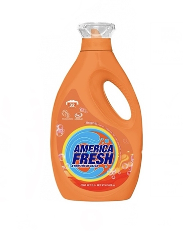 AMERICA FRESH CLEAN - A NEW ERA OF CLEAN ORIGINAL FRAGANCE (NƯỚC GIẶT 2L)