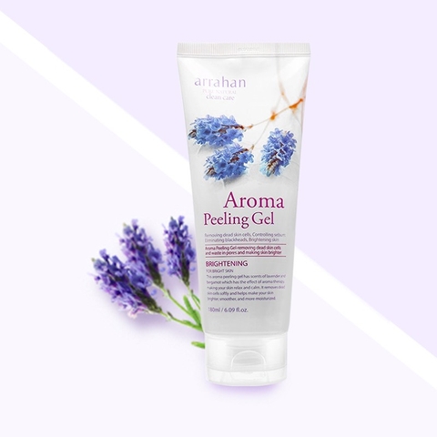 arrahan - Aroma Peeling Gel (Tẩy Tế Bào Chết Mặt Lavender 180ml)