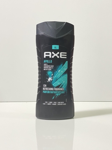 AXE - APOLLO 12H REFRESHING FRAGRANCE (SỮA TẮM NAM 3IN1 400ml)