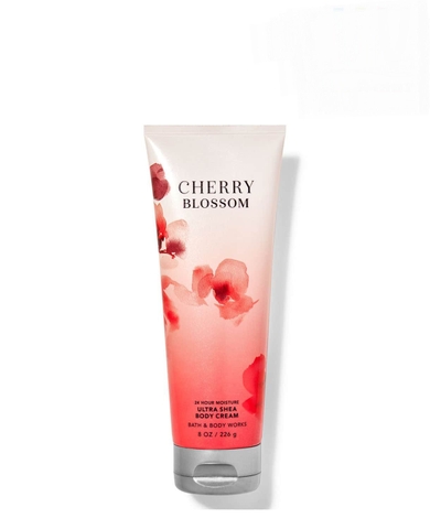 BATH & BODY WORKS - CHERRY BLOSSOM BODY CREAM (DƯỠNG THỂ HƯƠNG NƯỚC HOA 226G)