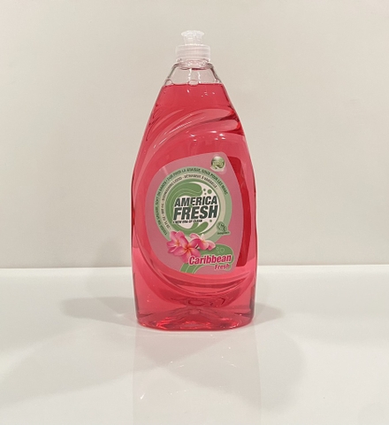 AMERICA FRESH CLEAN - A NEW ERA OF CLEAN CARIBBEAN FRESH (NƯỚC RỬA CHÉN 860ml)