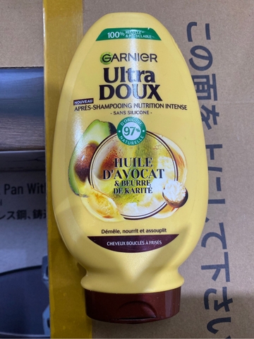 GARNIER - ULTRA DOUX SHAMPOOING NUTRITION INTENSE (DẦU XÃ BƠ 250ml)