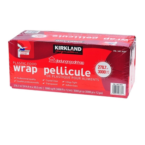 KIRKLAND - WRAP pellicule (Màng Bọc Thực Phẩm 278.7m2)