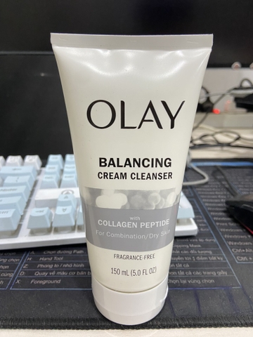OLAY - COLLAGEN PEPTIDE CREAM CLEANSER (KEM SỮA RỬA MẶT 150ml)
