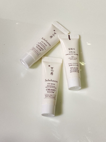 SULWHASOO - UV WISE BRIGHTENING MULTI PROTECTOR CREAM GLOW (KEM CHỐNG NẮNG SPF 50+/PA++++ 10ml)